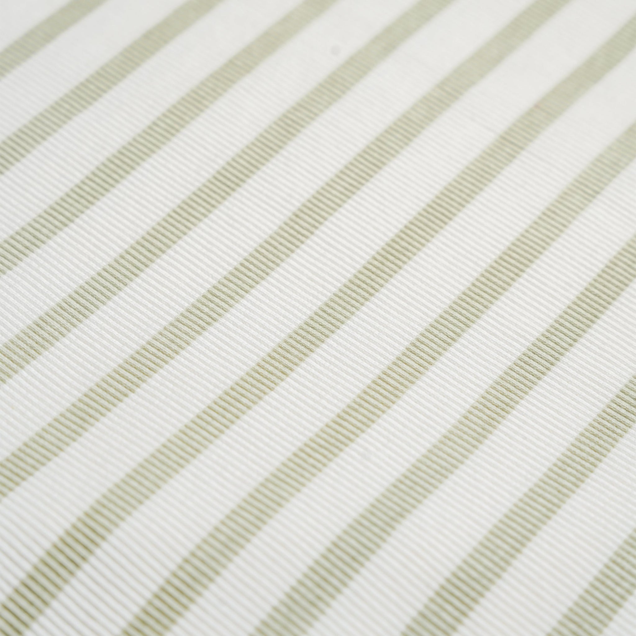 Organic Tank & Tee Shorts Set - Sage Stripes