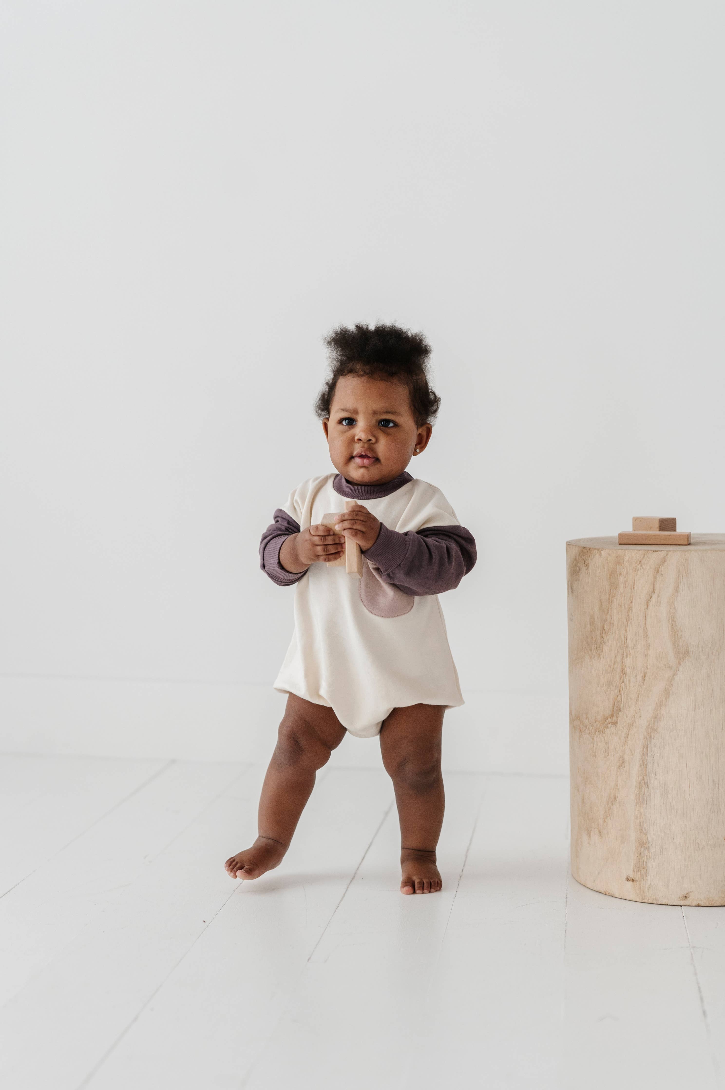 Colorblock Romper