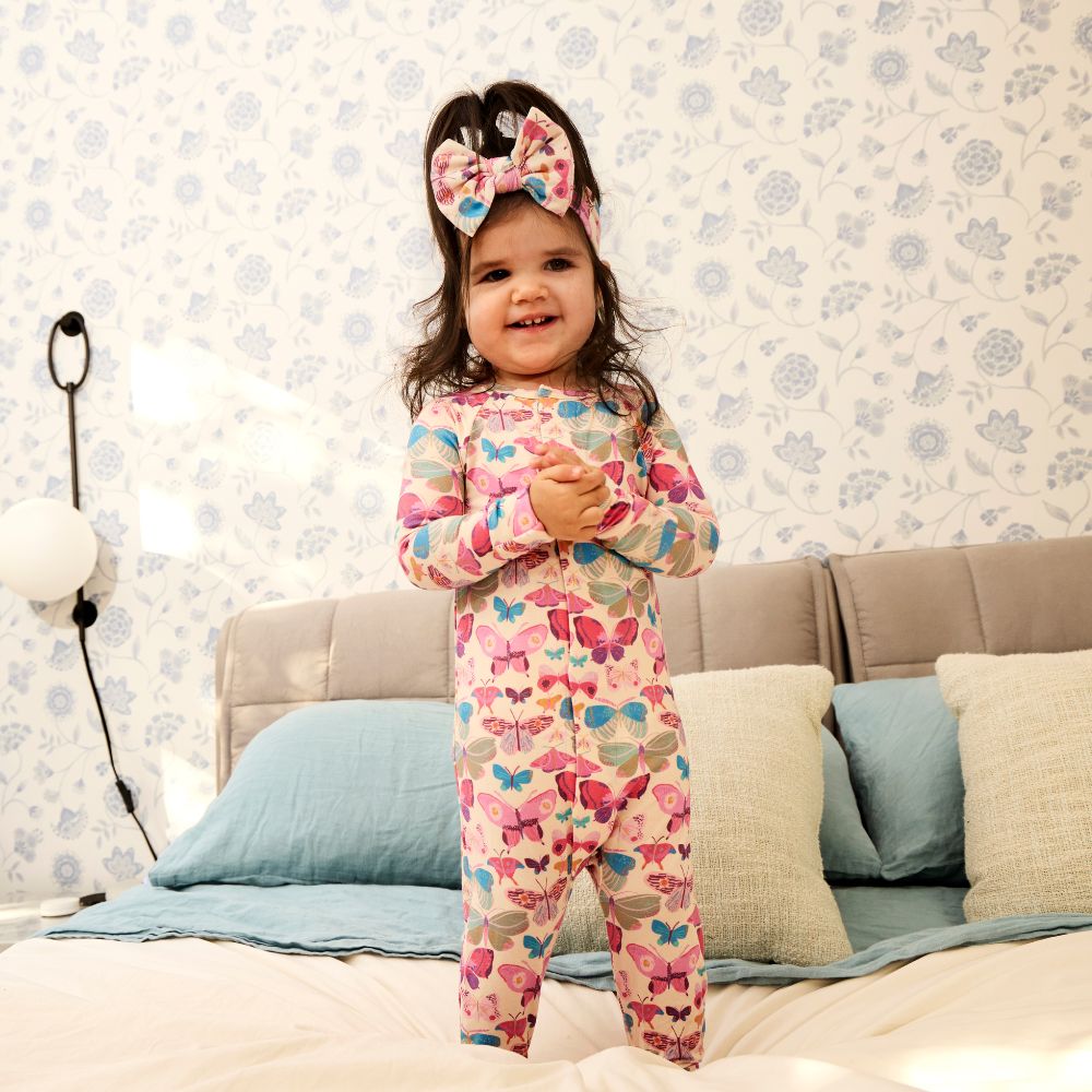 All A-Flutter Footie w/ Ruffle