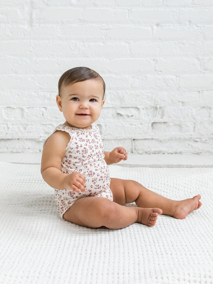 Organic Baby Luna Lace Bodysuit