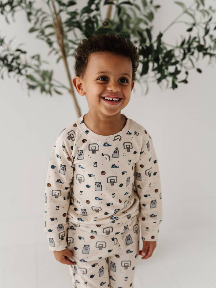 Raglan Sweatshirt - Hoops