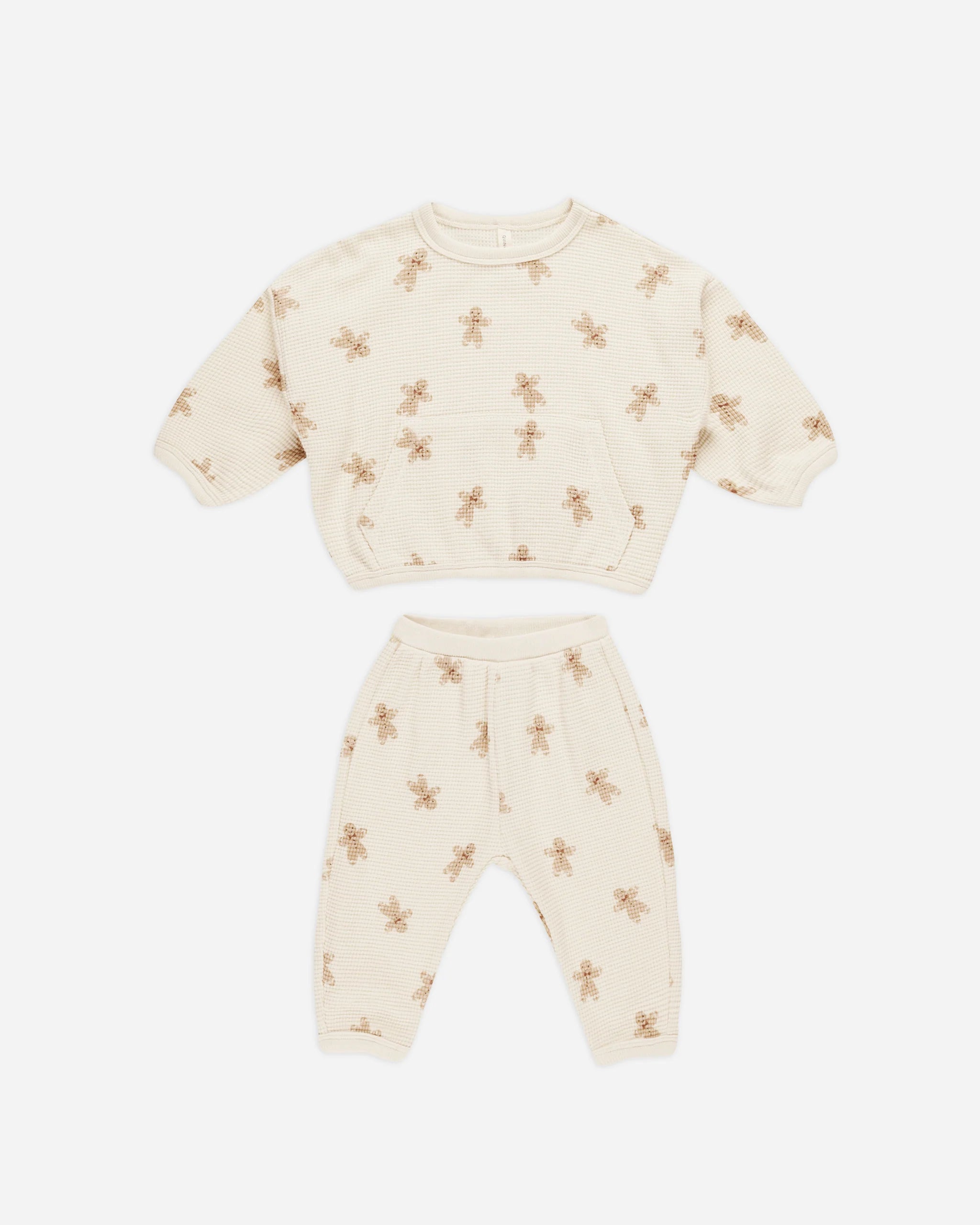 Waffle Slouch Set - Gingerbread