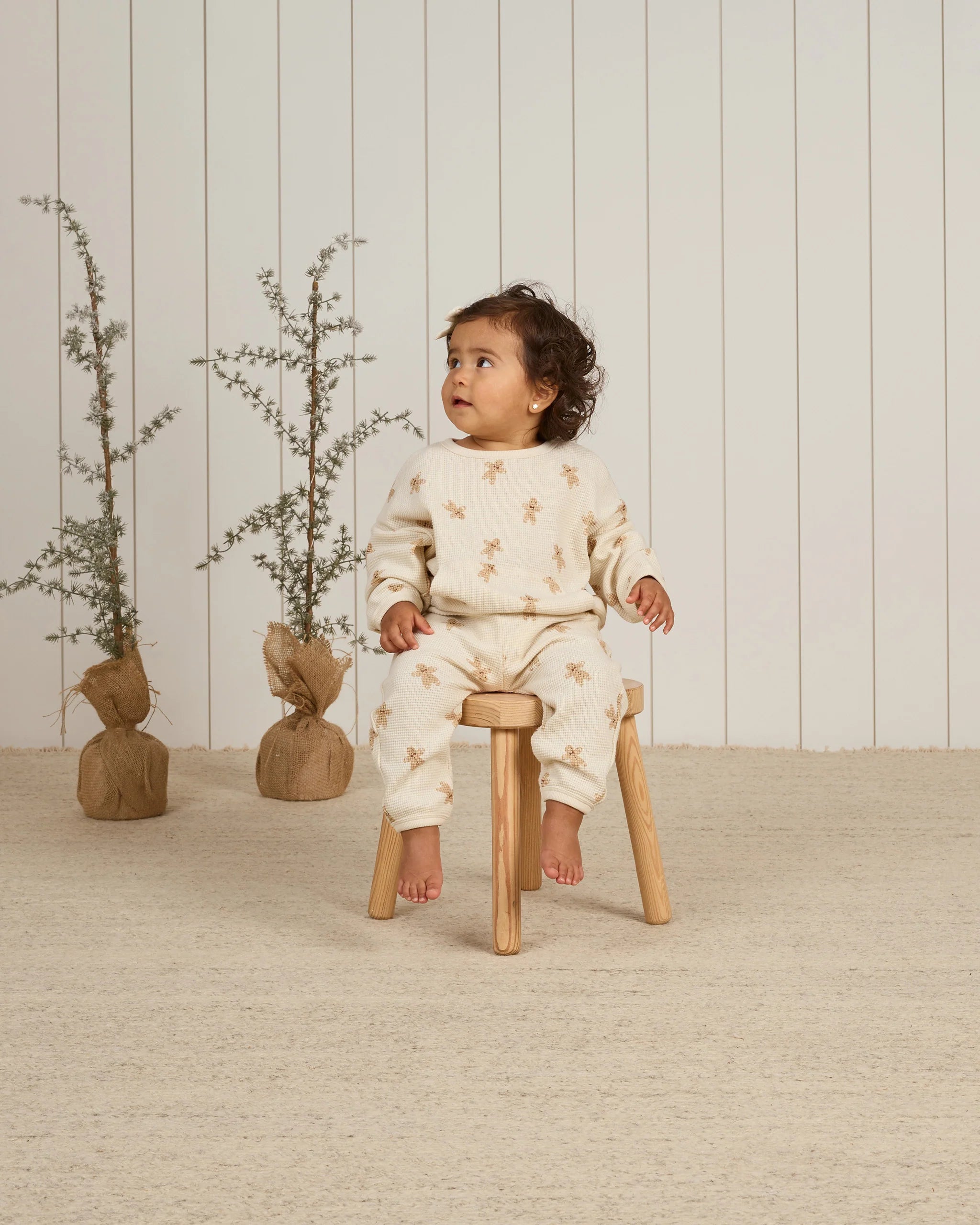 Waffle Slouch Set - Gingerbread