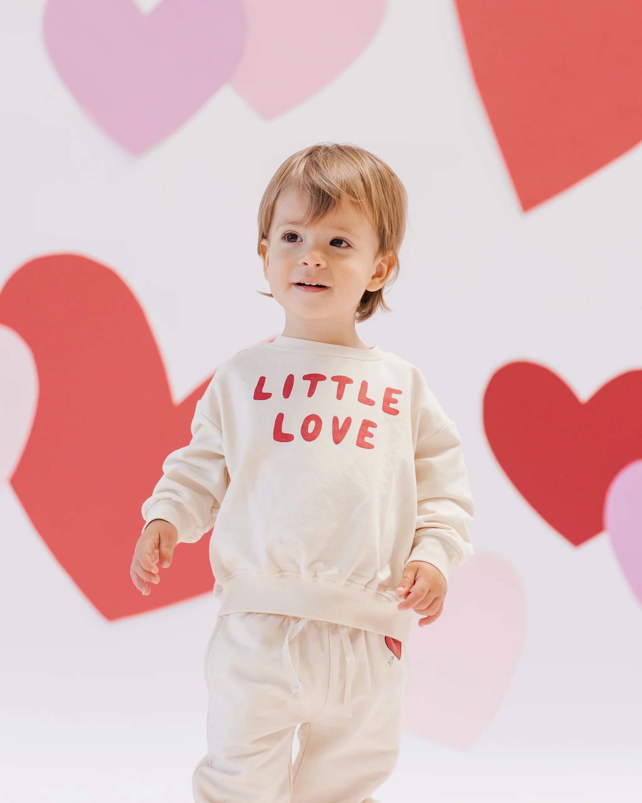 Relaxed Fleece Sweatshirt - Little Love