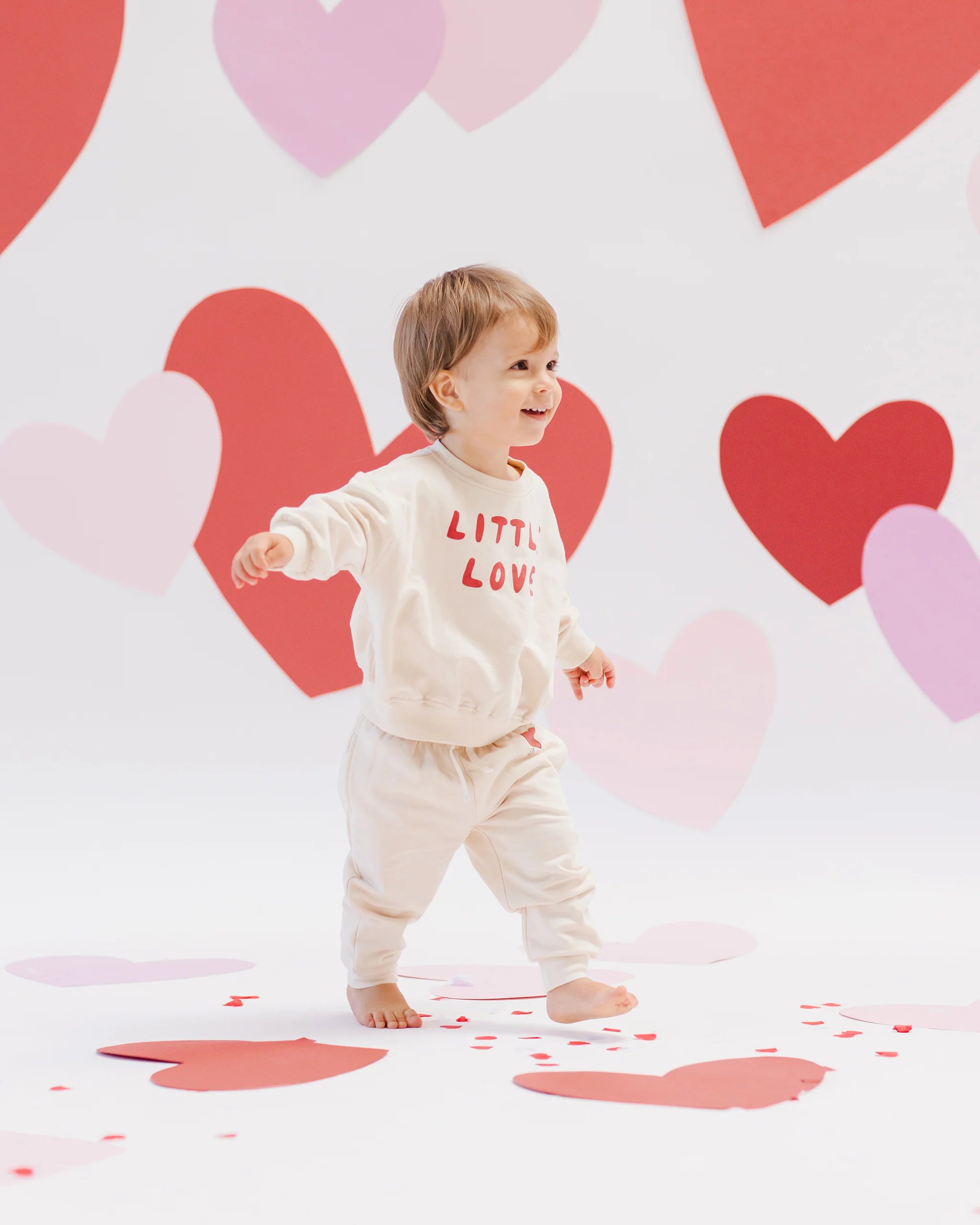 Relaxed Fleece Sweatpant - Cupid