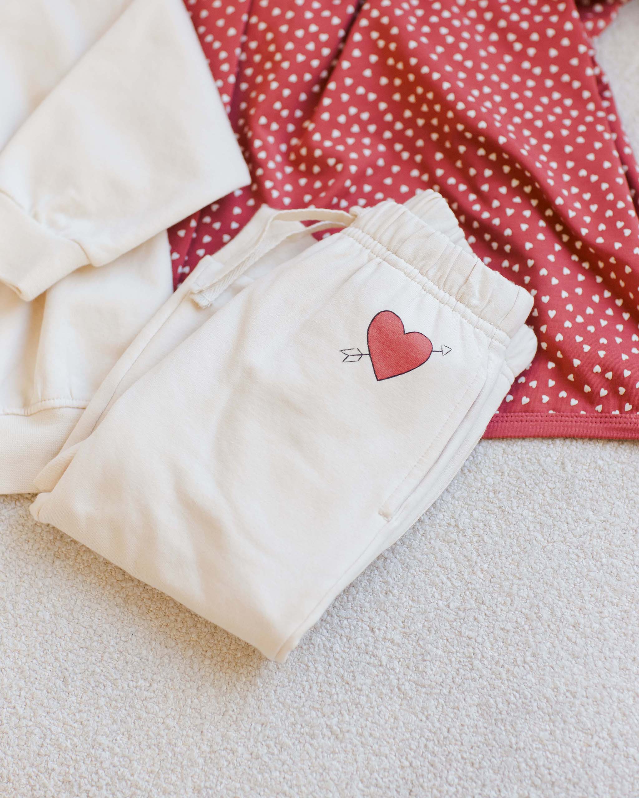 Relaxed Fleece Sweatpant - Cupid