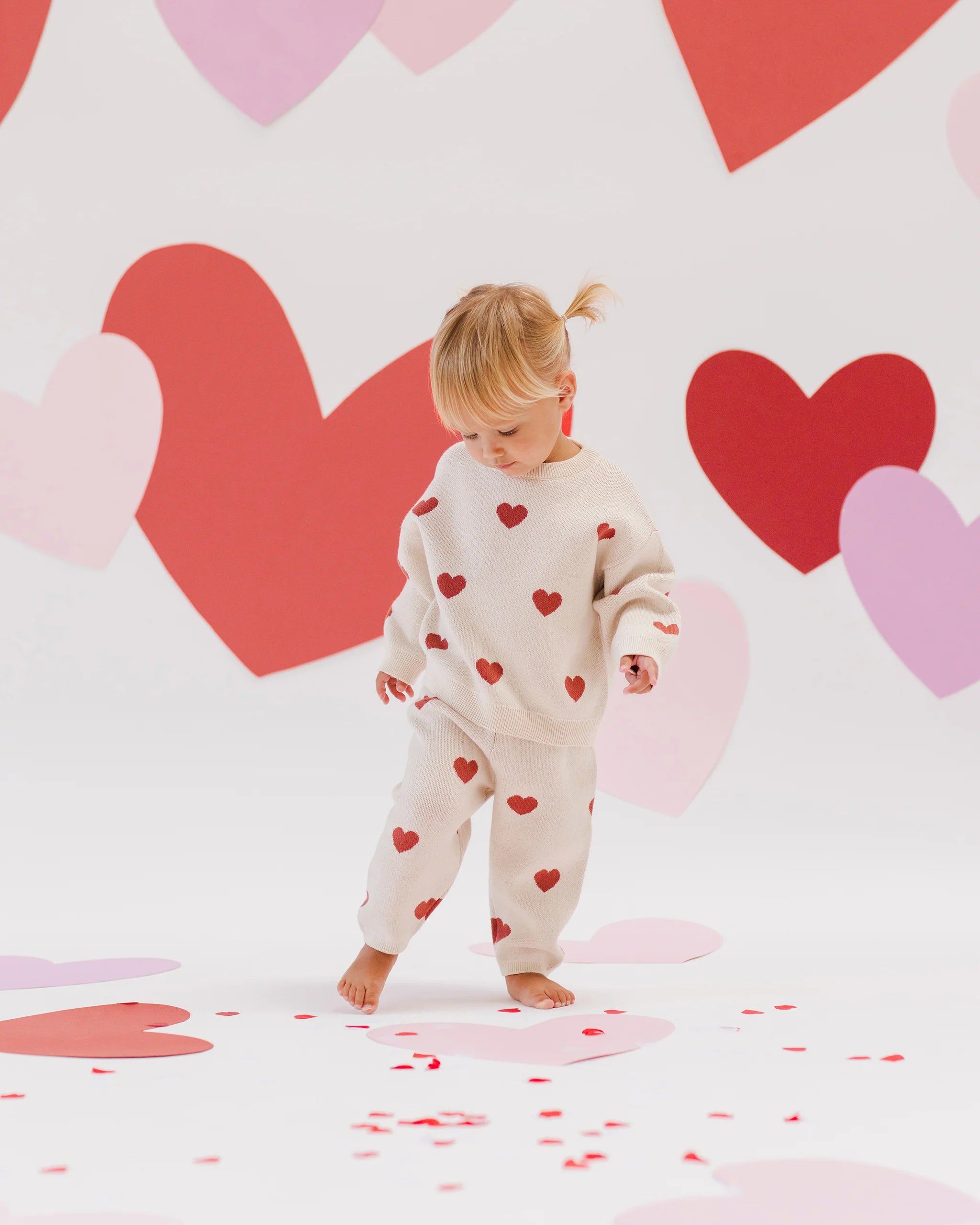Heart Knit Pants