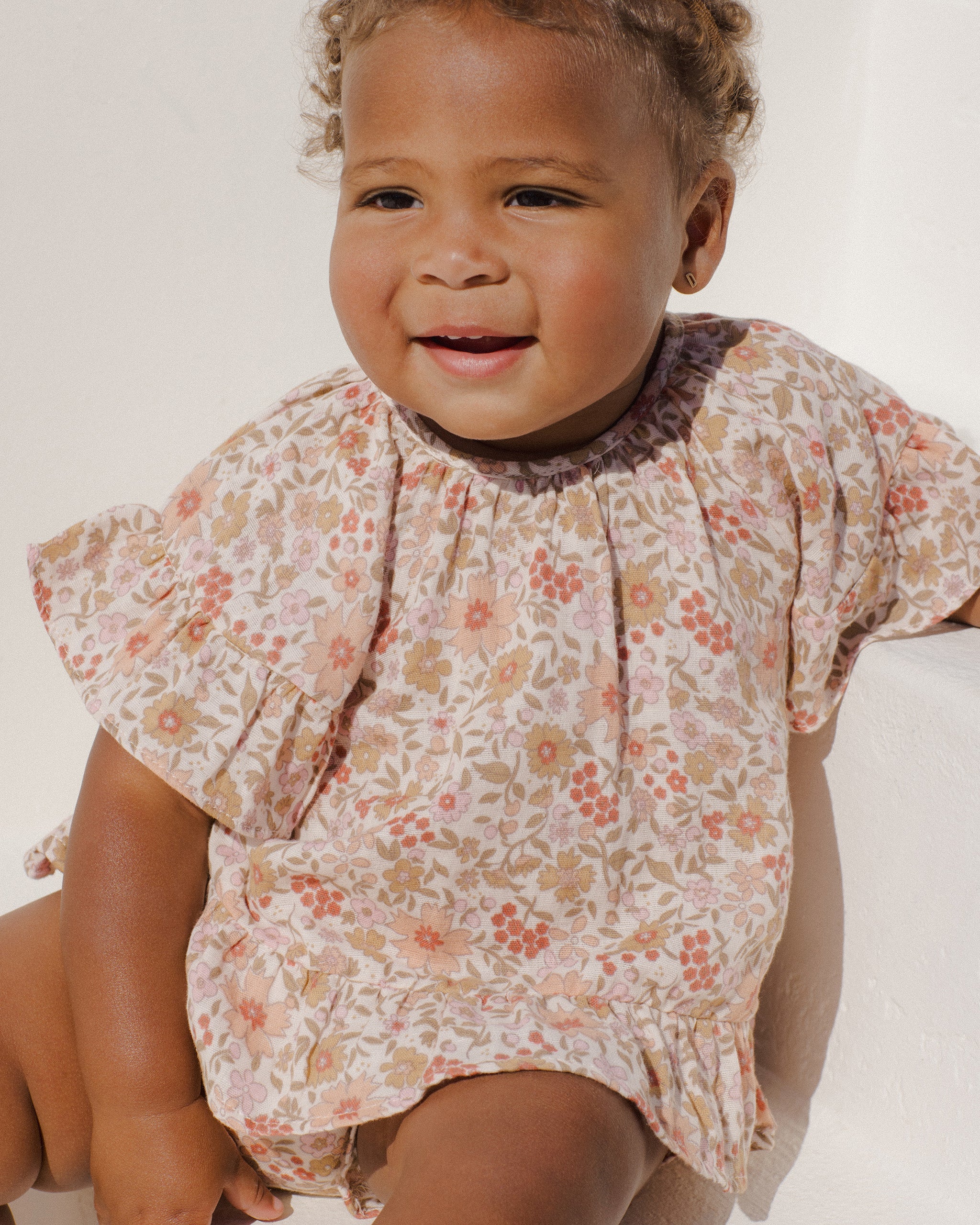 Butterfly Top + Bloomer Set Pink Gardenia