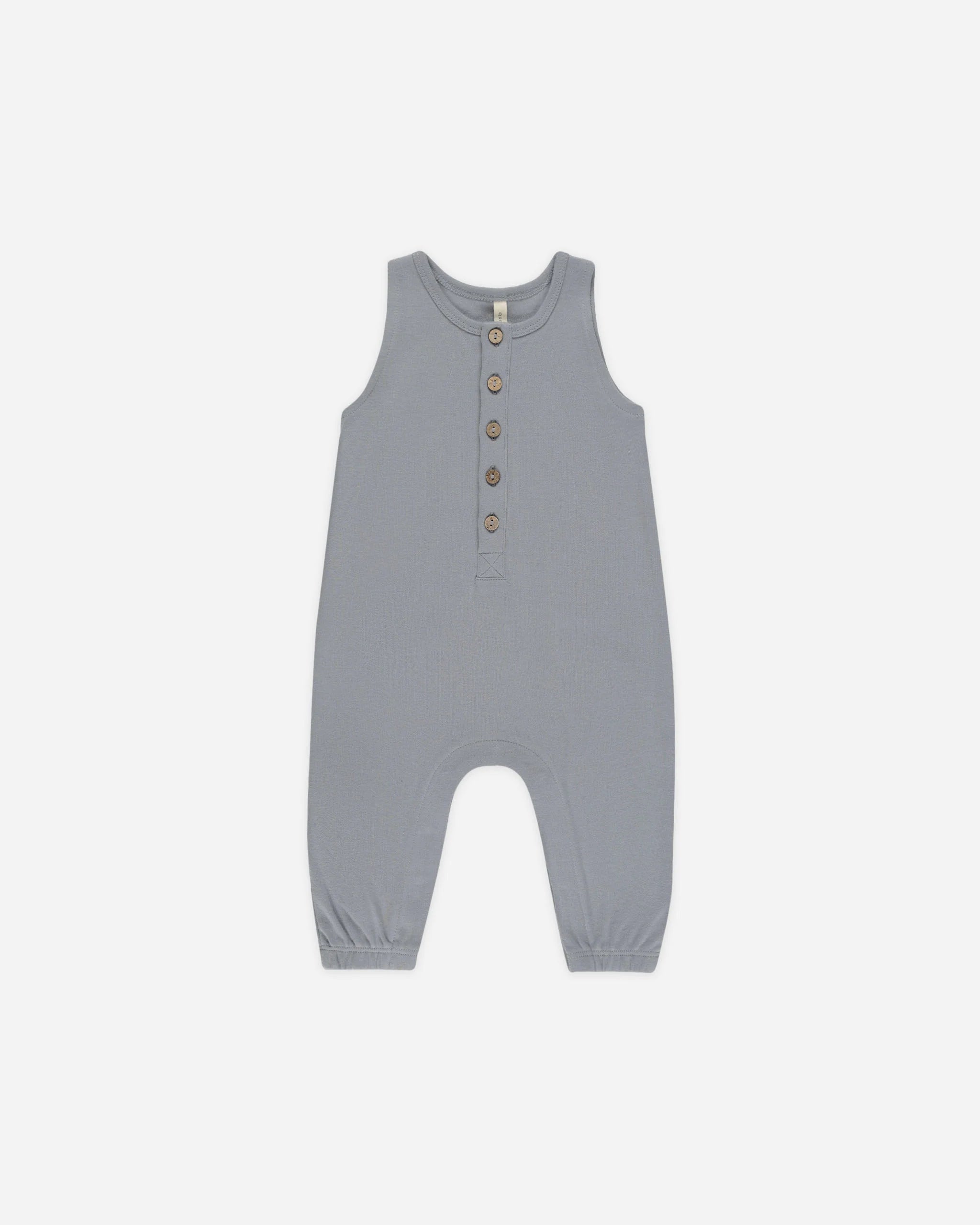 Sleeveless Jumpsuit - Blue