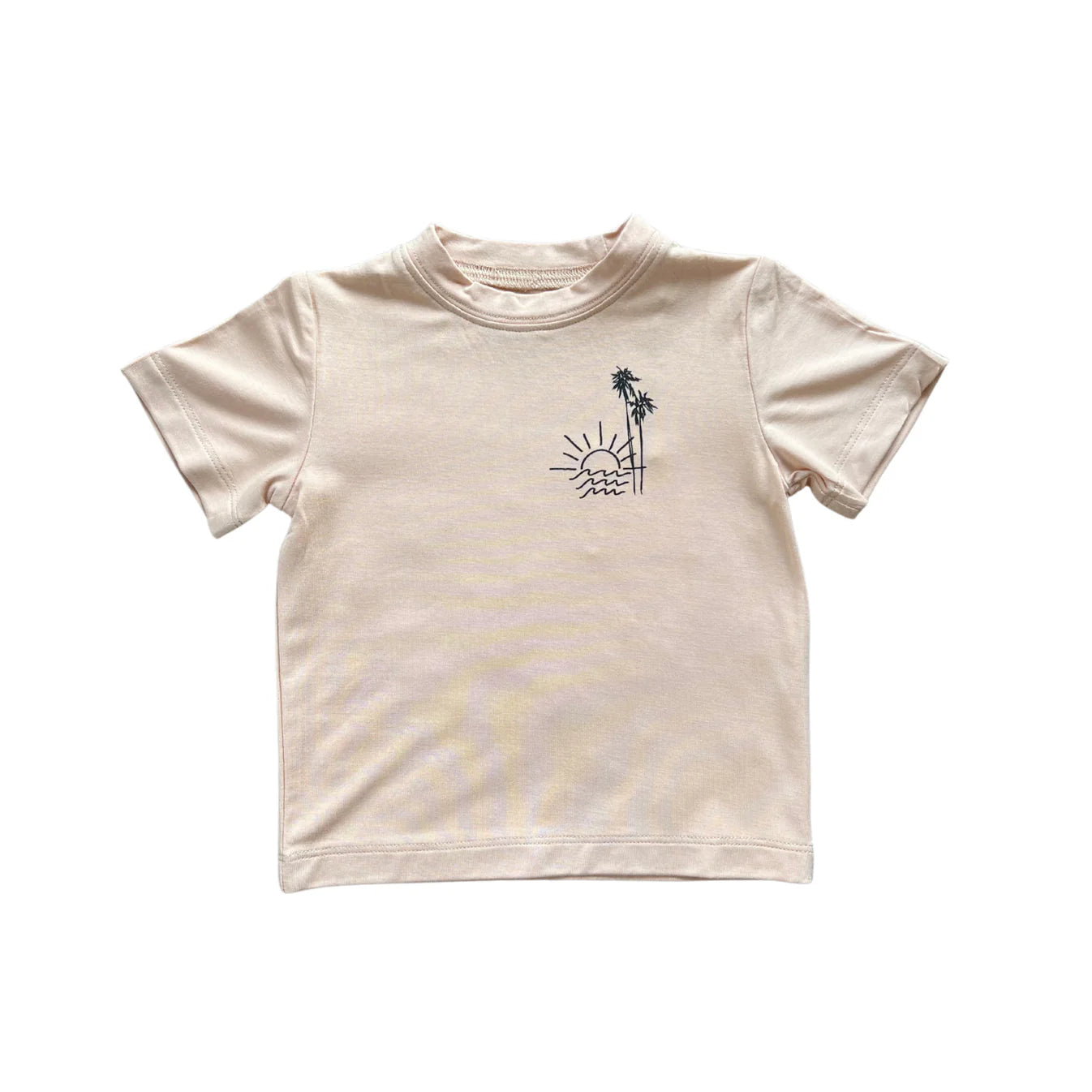 Boy’s Short Sleeve Tee - Tropical Sunset