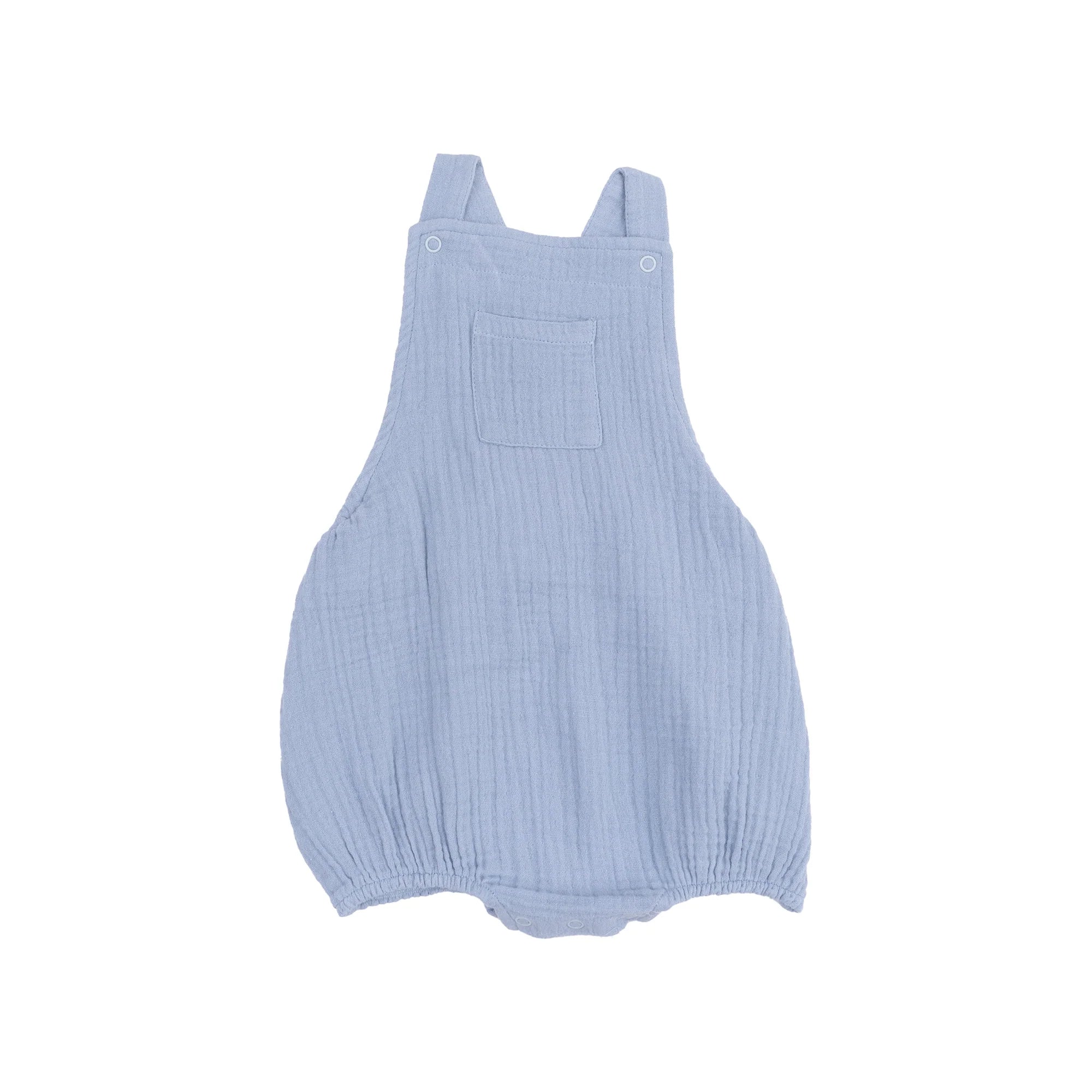 Pocket Sunsuit - Dusty Blue