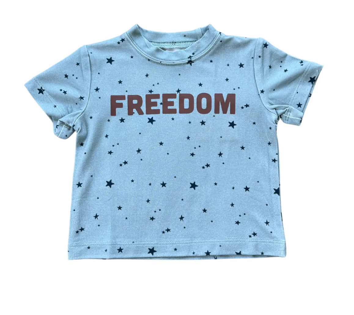 Boy’s Short Sleeve Tee - Freedom
