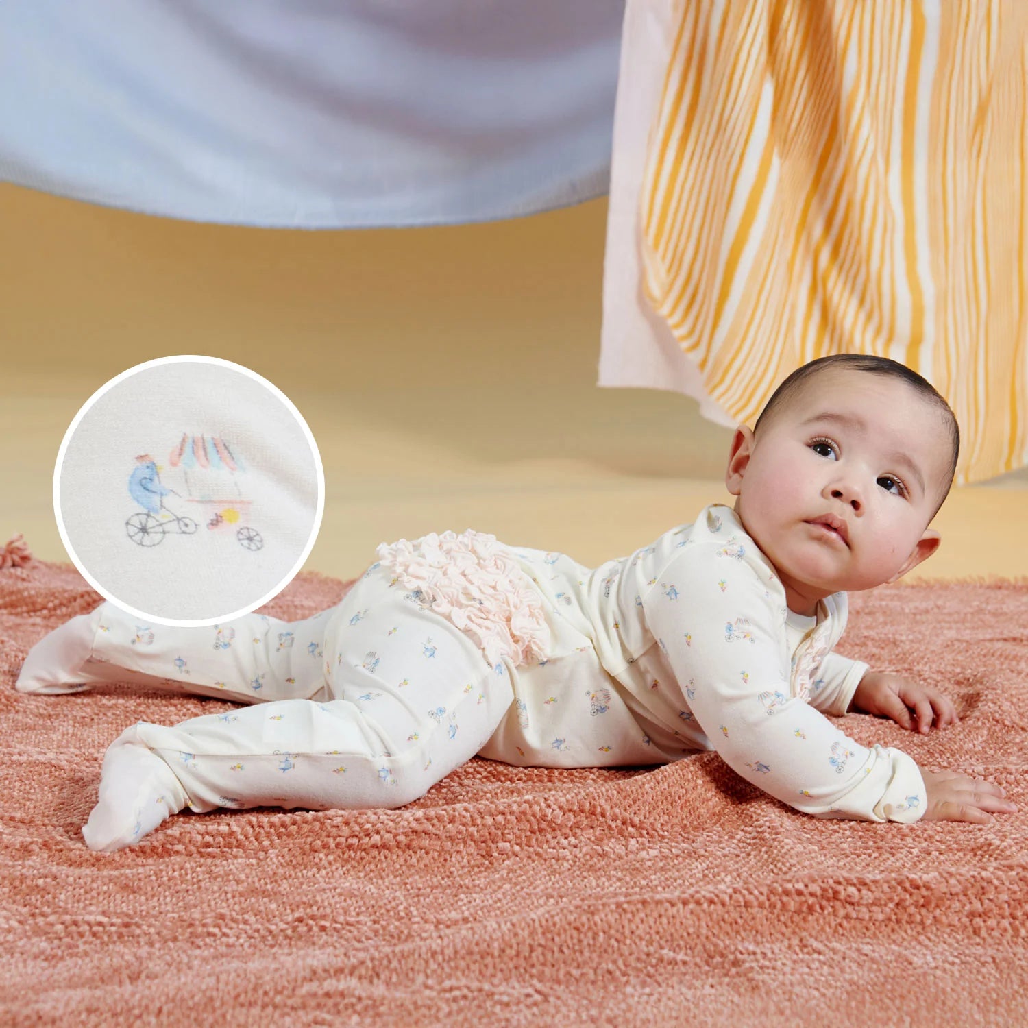 Penguin Pints Modal Magnetic Parent Favorite Footie With Ruffle