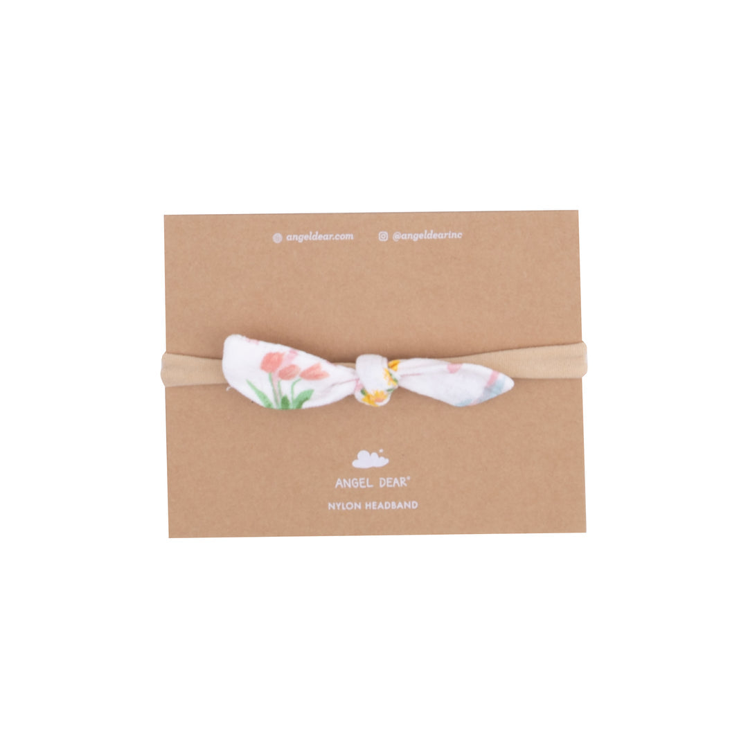 BOW WITH NYLON HEADBAND