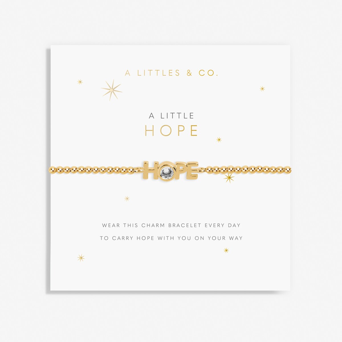 A Little 'Hope' Bracelet Gold
