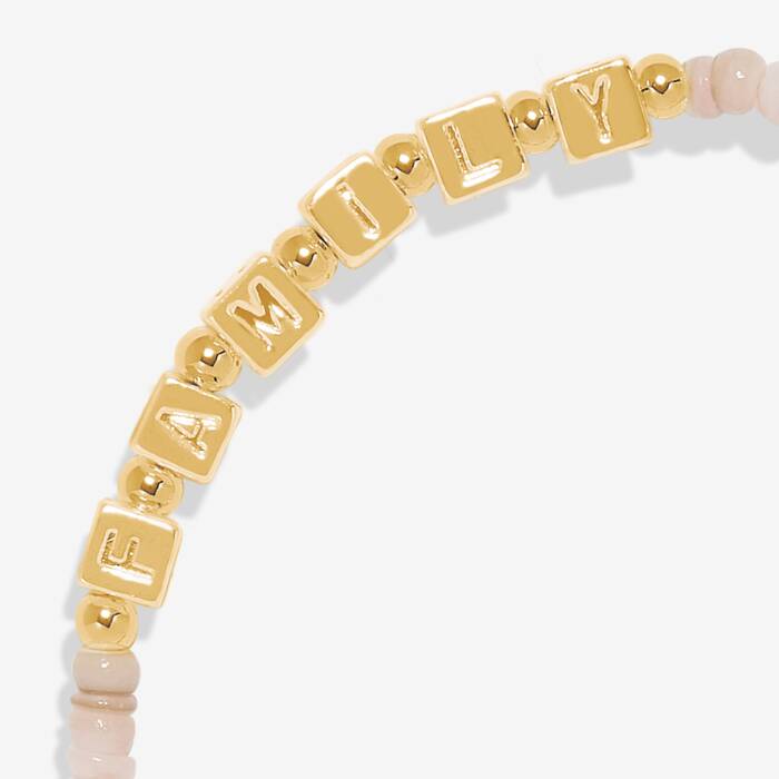 Happy Little Moments ‘Family’ Bracelet Gold
