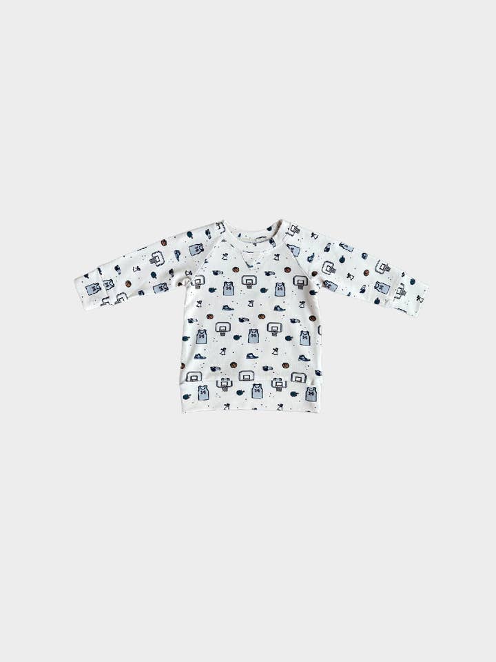 Raglan Sweatshirt - Hoops