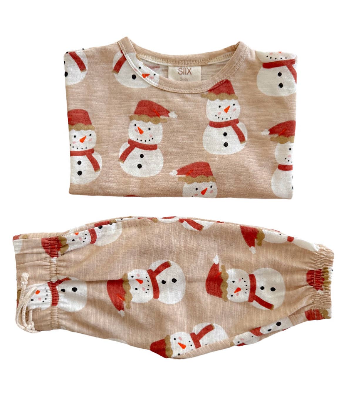 Snowman / Organic Long Sleeve Tee & Pant Set