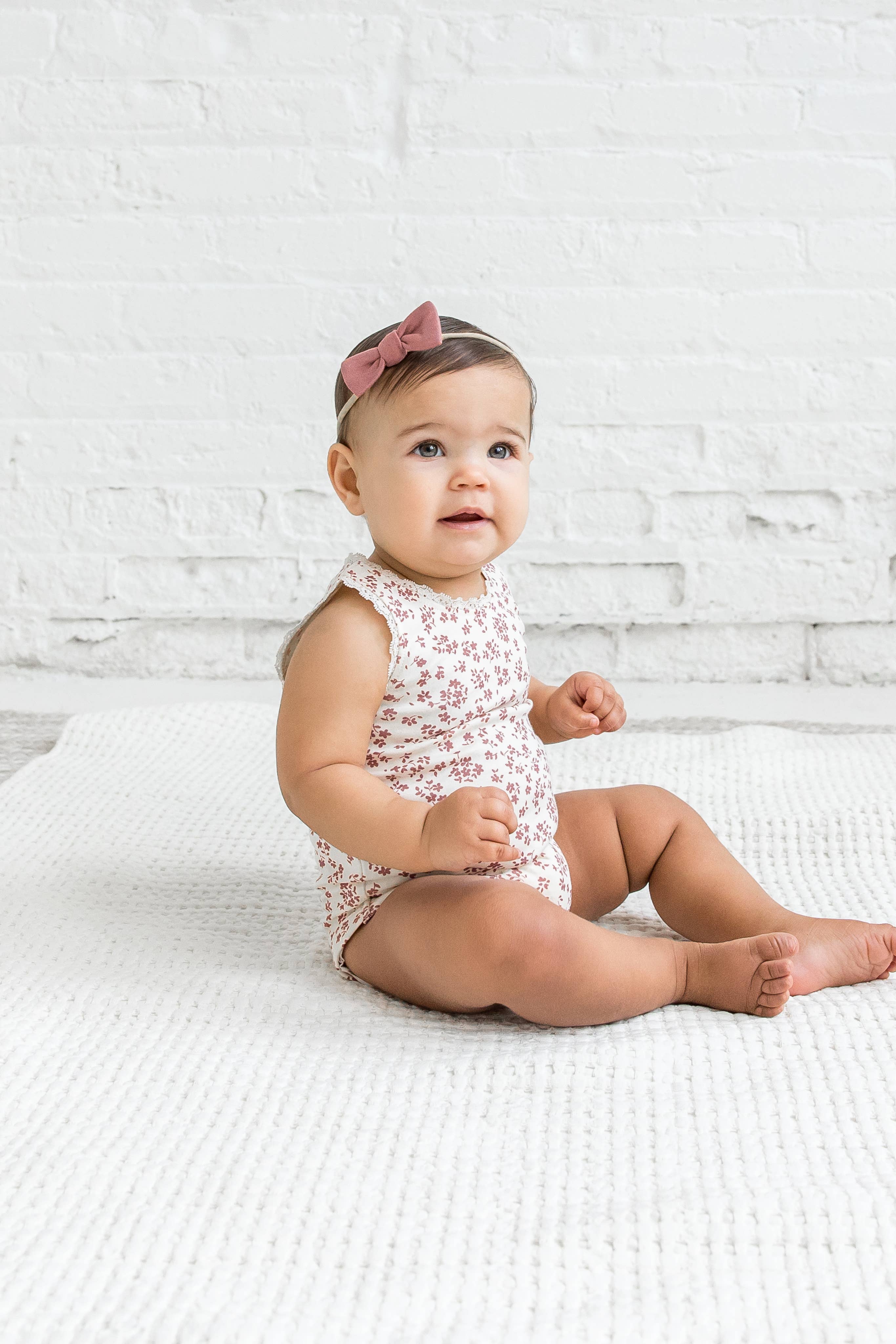 Organic Baby Luna Lace Bodysuit