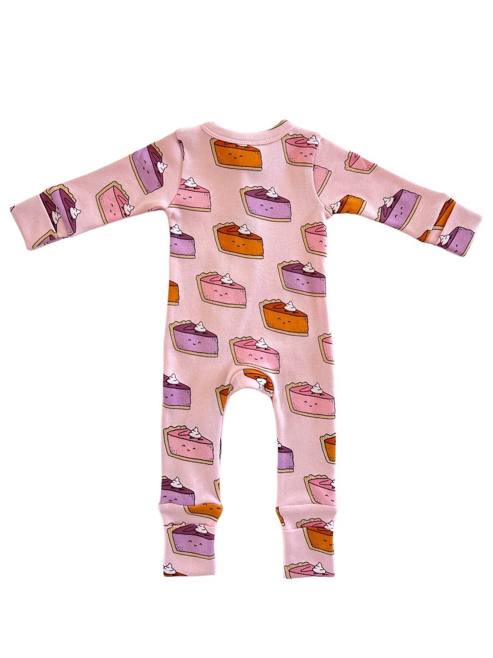 Pumpkin Pie / Organic 2-Way Zip Romper