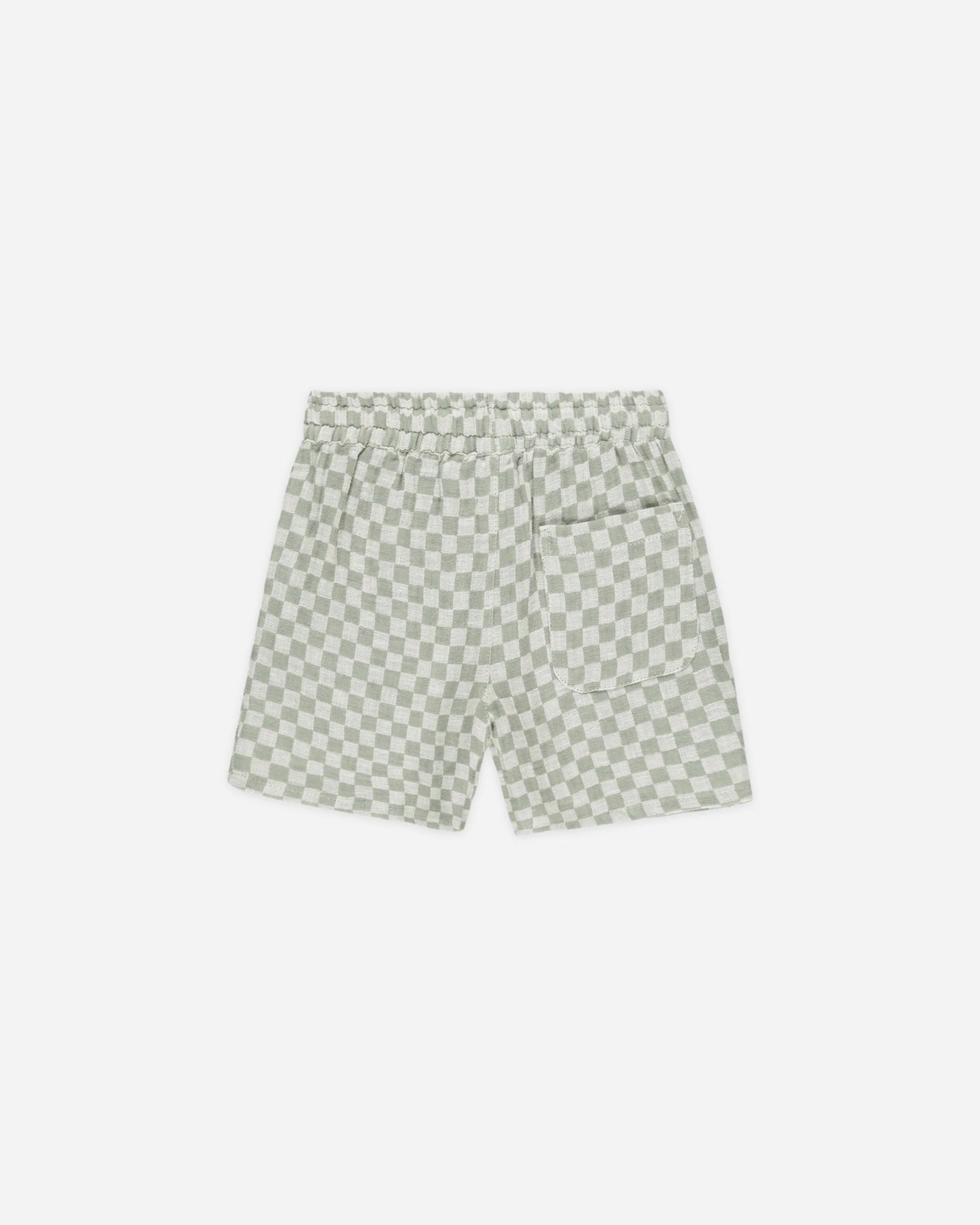 Bermuda Short - Sage Check