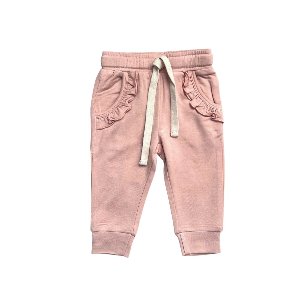 Girl’s Ruffle Joggers