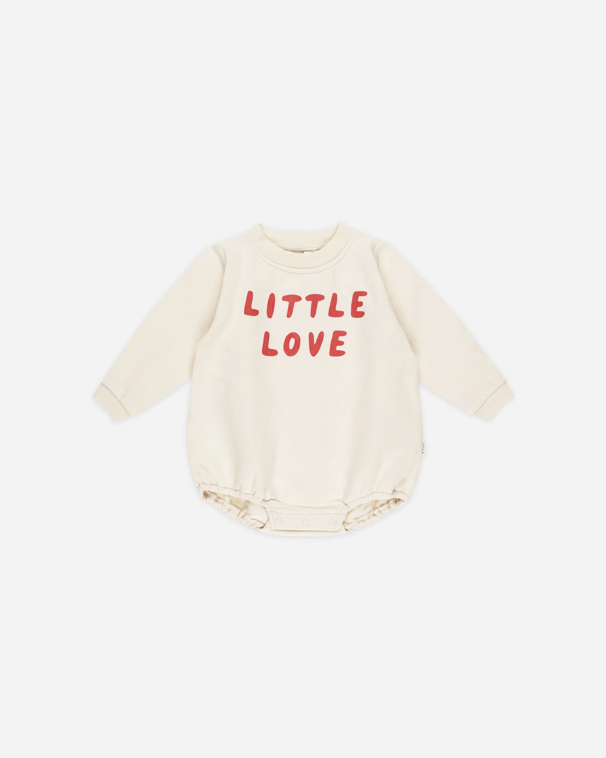 Crewneck Bubble Romper - Little Love