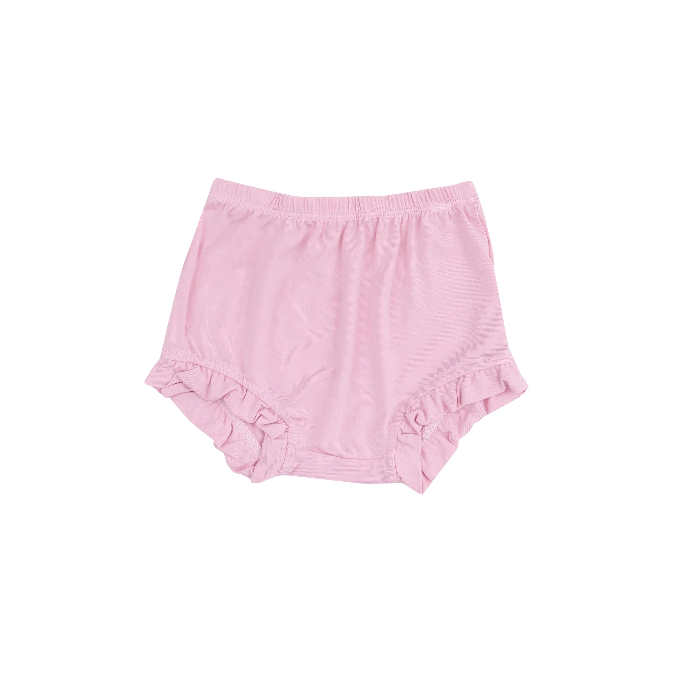 HYDRANGEAS RUFFLE STRAP SMOCKED TOP AND DIAPER COVER