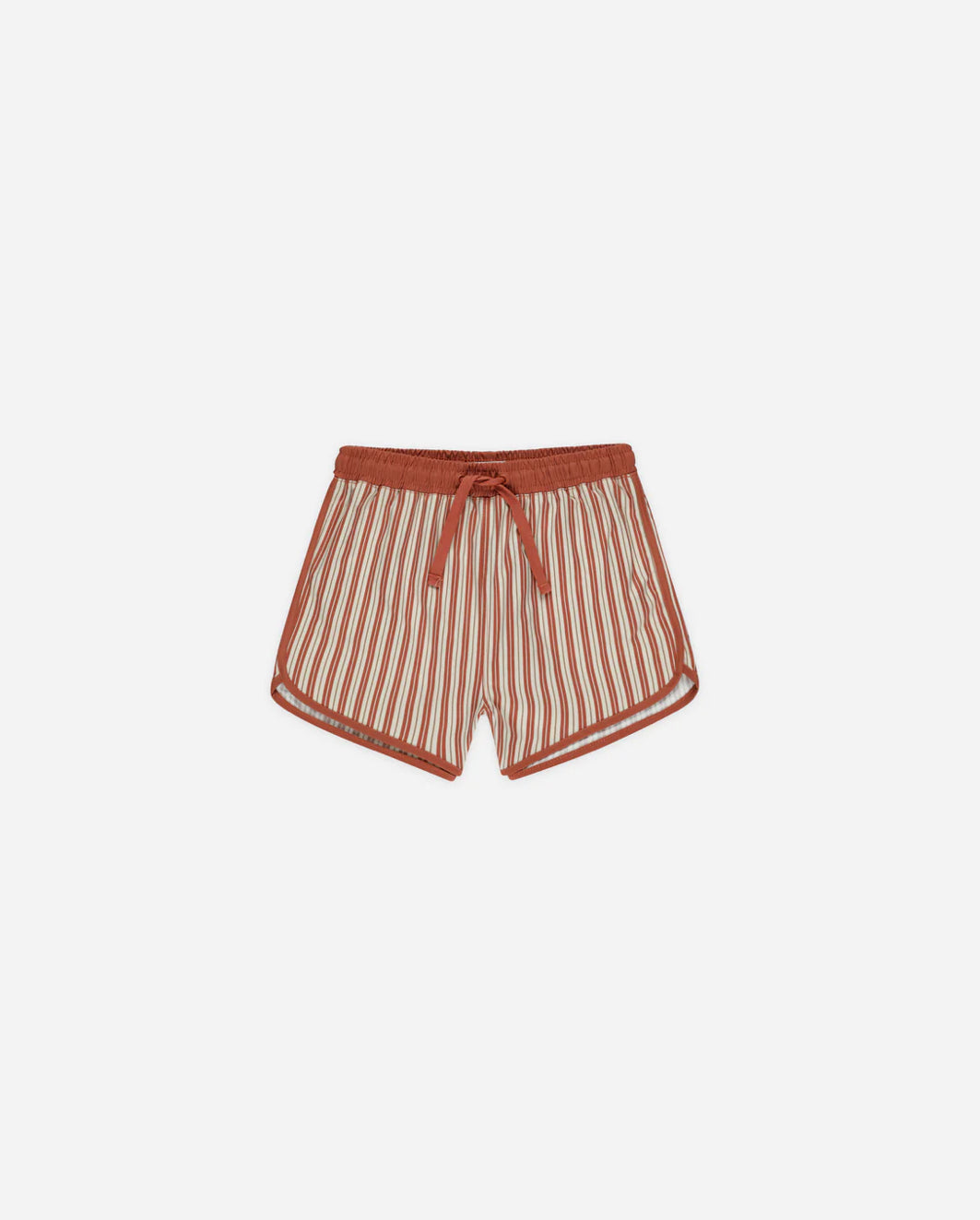 Swim Trunk - Poppy Pinstripe