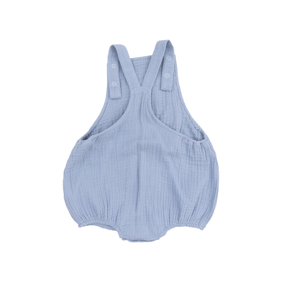 Pocket Sunsuit - Dusty Blue