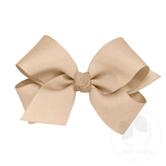 Wee Classic Grosgrain Hair Bow (Knot Wrap)