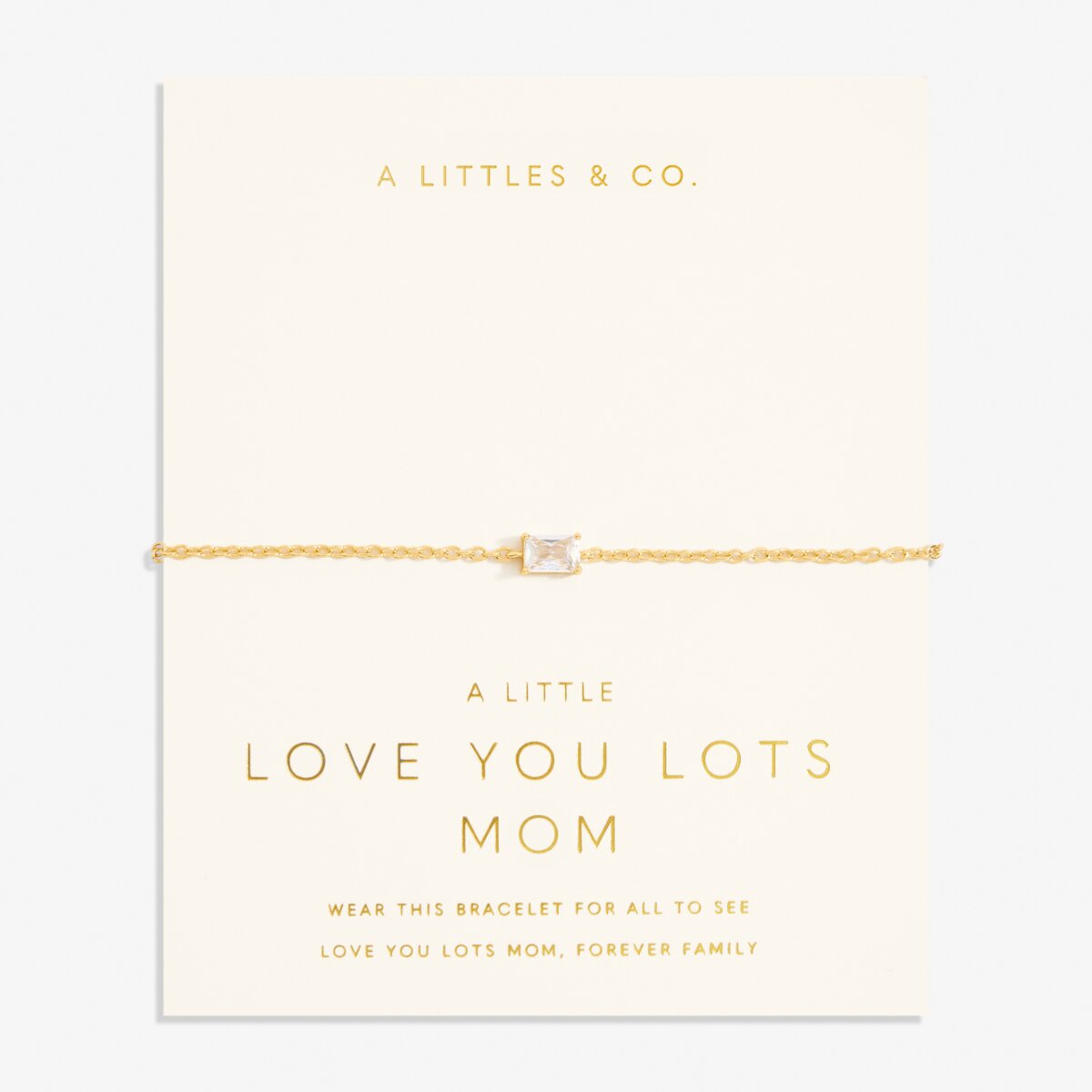 Love From Your Little Ones 'Love You Lots Mom' Bracelet