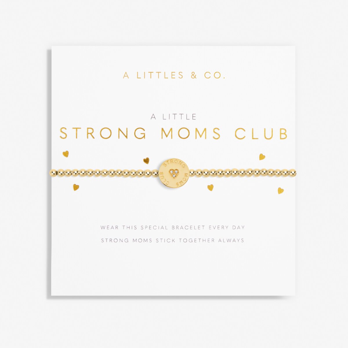 A Little 'Strong Moms Club' Bracelet